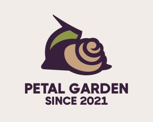 Garden Snail Pest  logo design