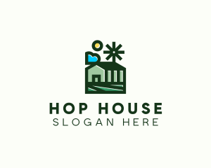 Farm House Countryside logo design