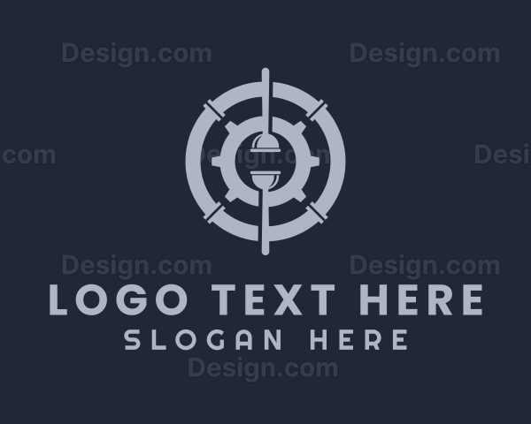 Pipe Cogwheel Plunger Logo