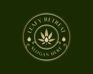 Luxury Cannabis Oil  logo design