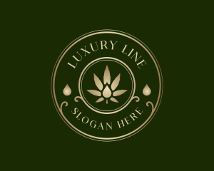 Luxury Cannabis Oil  logo design