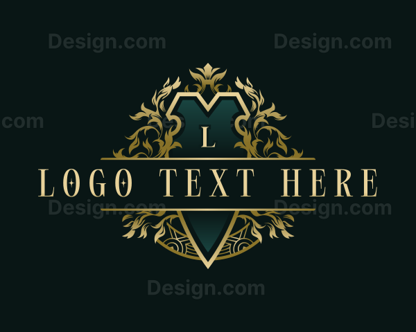 Luxurious Royalty Ornament Logo