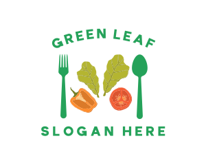 Vegetarian Healthy Salad logo