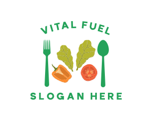 Vegetarian Healthy Salad logo