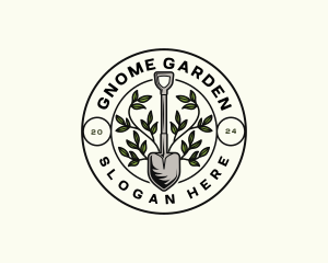 Shovel Garden Landscape logo design