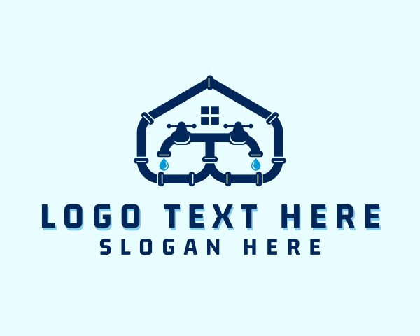 Plumber logo example 3