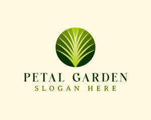 Grass Leaf Landscaping logo design