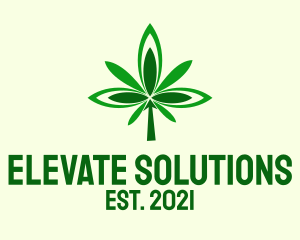 Green Organic Cannabis  logo