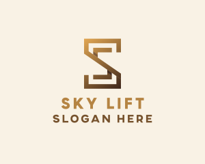 Professional Geometric Letter S Business logo design