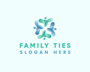 Community People Support logo design