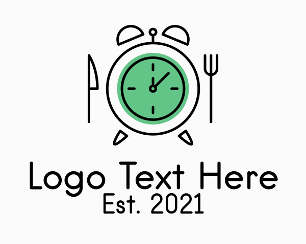 Clock Repair logo example 4