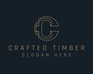 Modern Letter C Company logo design