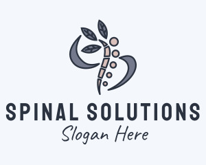 Chiropractic Physiotherapy Massage logo design