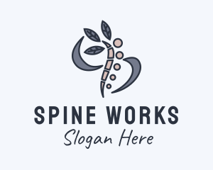 Chiropractic Physiotherapy Massage logo design