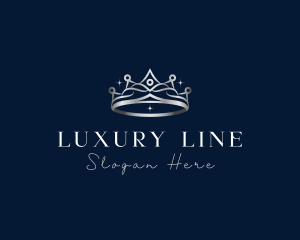 Luxury Crown Ring logo design