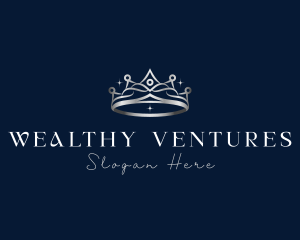 Luxury Crown Ring logo design