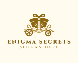 Gift Present Carriage logo design