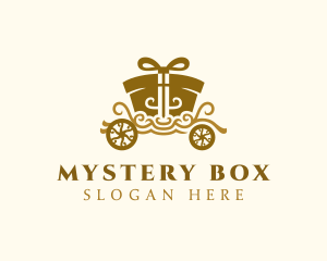 Gift Present Carriage logo design