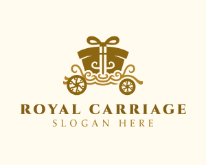 Gift Present Carriage logo