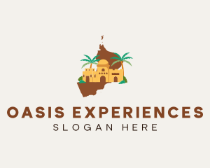 Oman Country Map logo