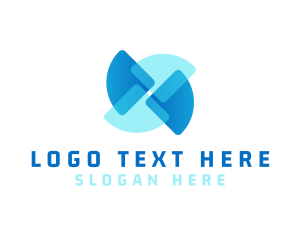 App - Cyber Tech Startup logo design