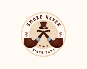 Tobacco Smoking Pipe logo