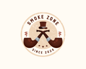 Tobacco Smoking Pipe logo design