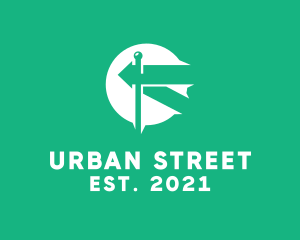 Street Direction Arrow Signage logo