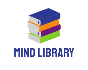 Colorful Library Books logo