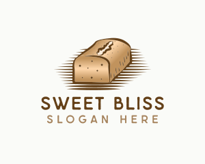 Loaf Bread Dessert logo design