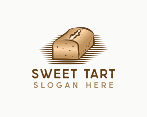 Loaf Bread Dessert logo design