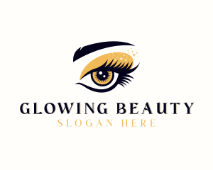 Makeup Artist Eyelashes Beautician  Logo