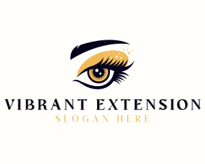 Makeup Artist Eyelashes Beautician  logo design