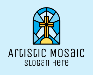 Church Cross Mosaic logo