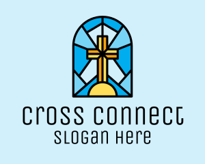 Church Cross Mosaic logo