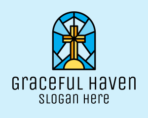 Church Cross Mosaic logo