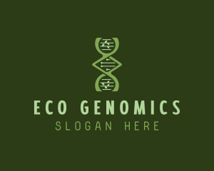 DNA Organic Leaves  logo