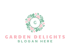 Rose Flower Florist logo design