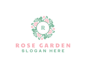 Rose Flower Florist logo design