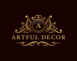 Elegant Floral Decoration logo design