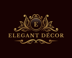 Elegant Floral Decoration logo design