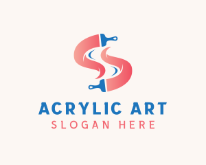 Painting Renovation Letter S logo