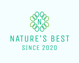 Natural Leaves Spa logo design