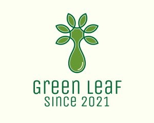 Green Plant Extract  logo design