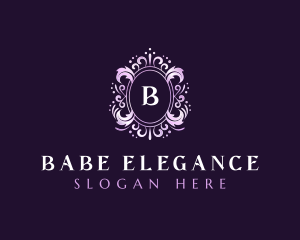 Ornamental Decorative Feminine logo design