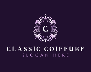 Ornamental Decorative Feminine logo design