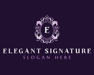 Ornamental Decorative Feminine logo design