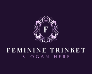 Ornamental Decorative Feminine logo design