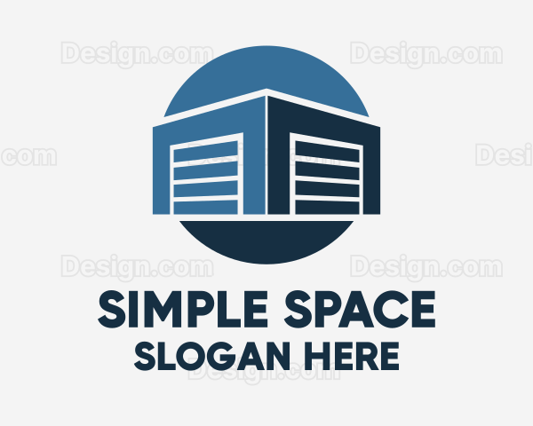 Industrial Warehouse Building Logo