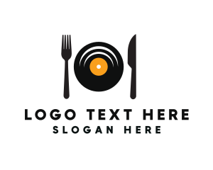 Vinyl Fork Knife Dining logo